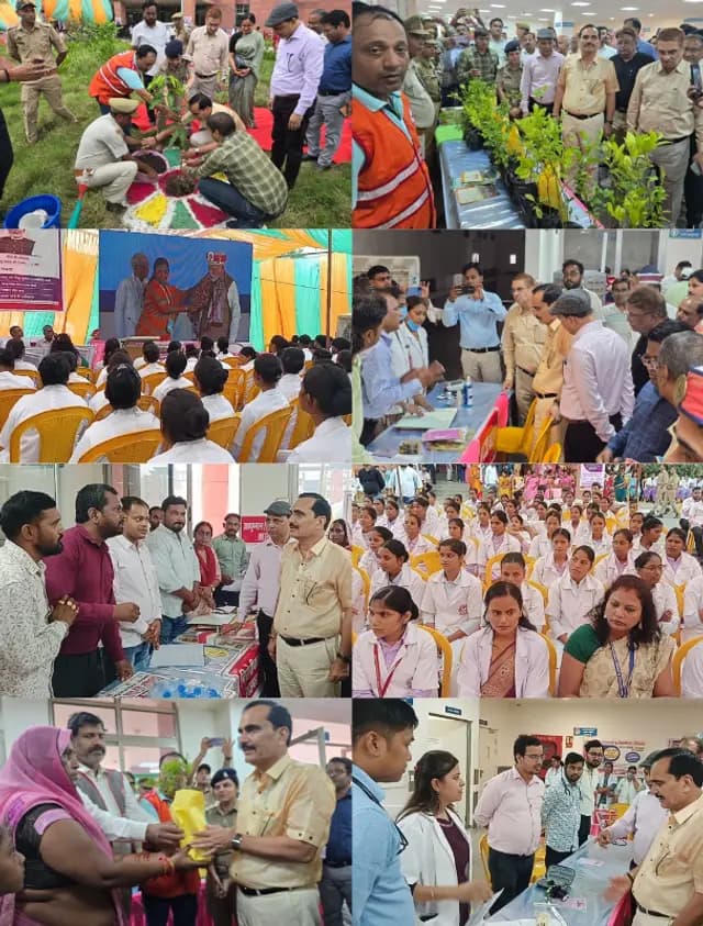 Sonbhadra News : 'स्वस्थ नारी सशक्त परिवार’ के 15 दिवसीय अभियान का मंडलायुक्त ने किया शुभारम्भ 