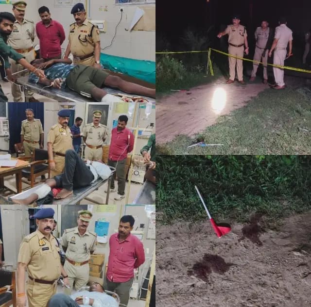 Sonbhadra News : चोरी की घटना में शामिल दो इनामिया अभियुक्त मुठभेड़ के बाद गिरफ्तार, तीन फरार 