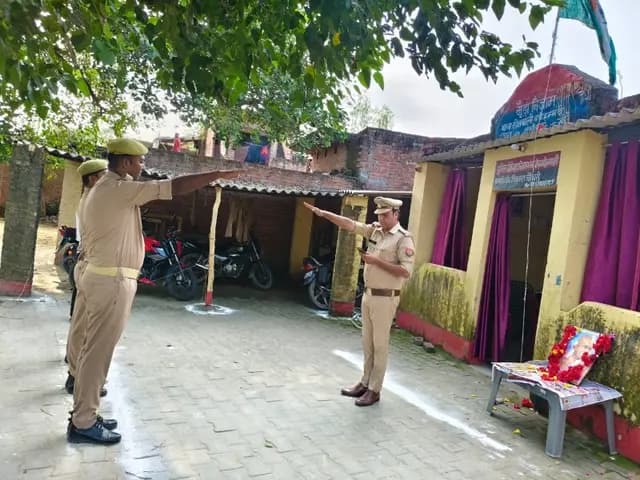 Lakhimpur Kheri news : मूड़ा निजाम चौकी पर धूमधाम से मनाई गई गांधी जयंती