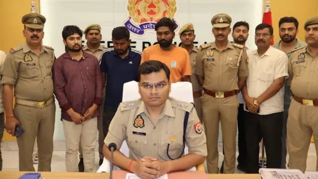 Sonbhadra News : कलेक्शन एजेंट से हुई लूट का पर्दाफाश, मुठभेड़ के बाद छात्रसंघ के पूर्व महामंत्री समेत पांच गिरफ्तार