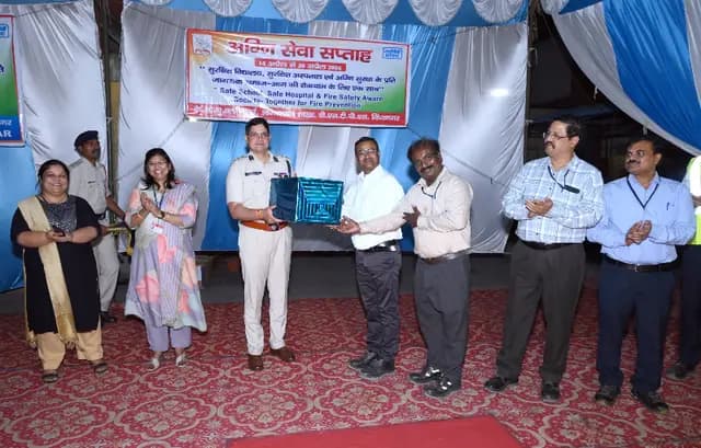 Singrauli News : एनटीपीसी विंध्याचल में फायर सर्विस वीक 2026 का सफलतापूर्वक समापन