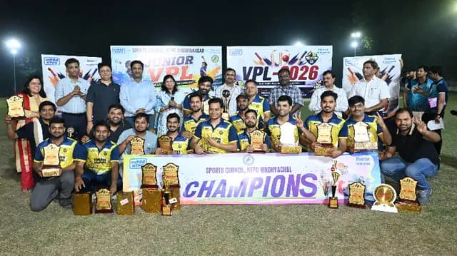 Sonbhadra News : विंध्याचल वॉरियर्स ने रोमांचक फाइनल में VPL-2026 ट्रॉफी जीती