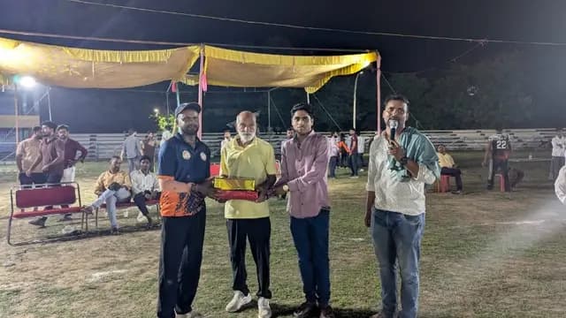 Sonbhadra News : वोर्टेक्स कप 2026 : चुर्क क्लब ने झारखंड को 34 रनों से रौंदा, राघवेंद्र बने मैन ऑफ द मैच