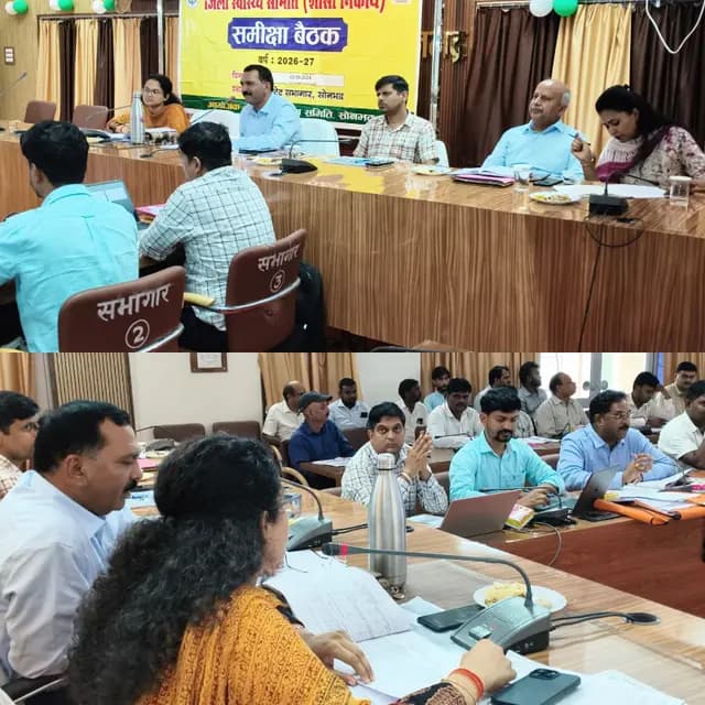 Sonbhadra News : समीक्षा बैठक में स्वास्थ्य विभाग के दावों की निकली हवा, सीडीओ ने दुद्धी CHO और BPM के वेतन भुगतान पर लगाई रोक  