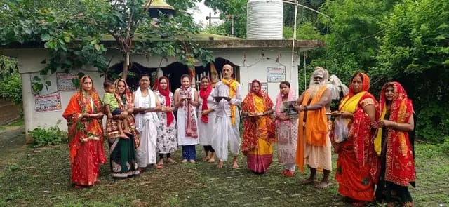 लगातार सत्रहवें दिन किया गया रुद्राभिषेक पूजन