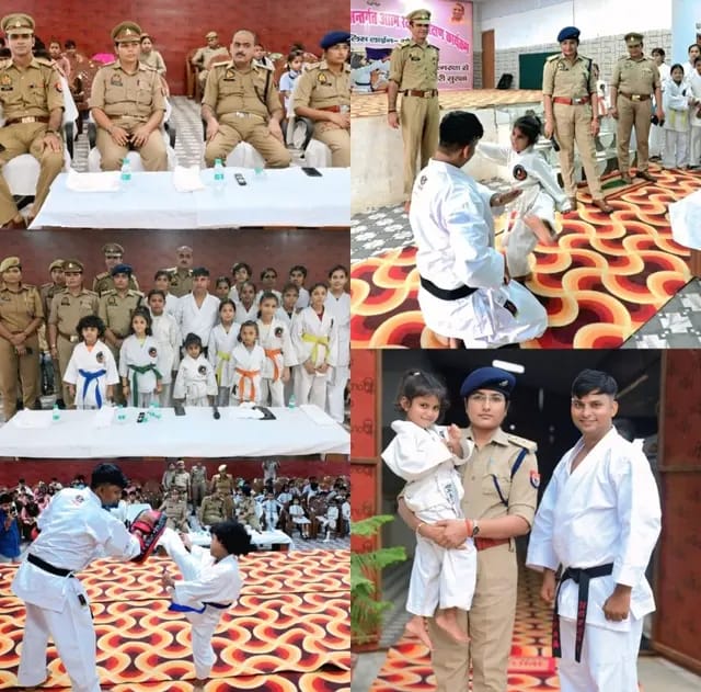 Sonbhadra News : पुलिस लाइन में आयोजित हुआ सेल्फ डिफेंस प्रशिक्षण कार्यक्रम, छात्राओं ने सीखे आत्मरक्षा के गुर 