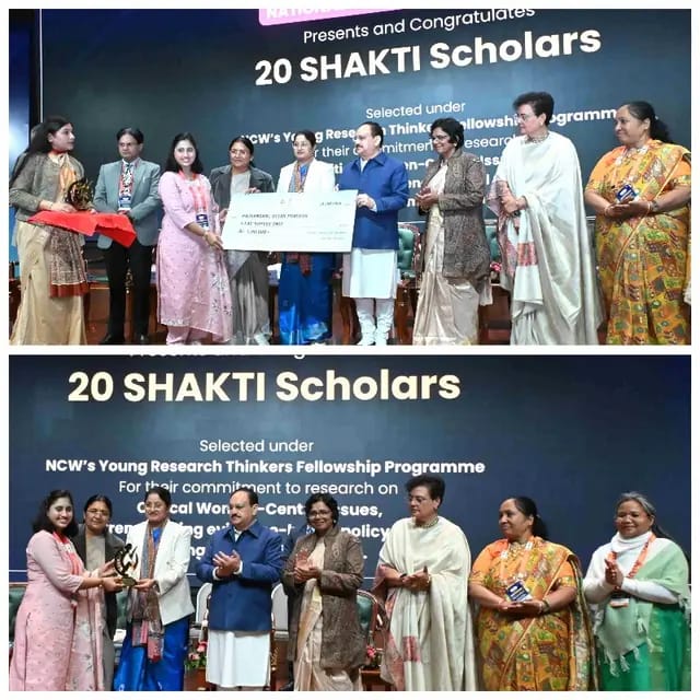 Sonbhadra News :राष्ट्रीय महिला आयोग के 34वें स्थापना दिवस पर दुद्धी की बेटी राजनंदिनी को मिला राष्ट्रीय सम्मान
