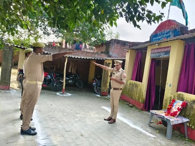 Lakhimpur Kheri news : मूड़ा निजाम चौकी पर धूमधाम से मनाई गई गांधी जयंती