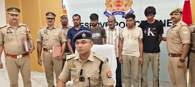 Sonbhadra News : ब्लैकमेलिंग और साइबर उत्पीड़न से युवक को आत्महत्या के लिए किया मजबूर, राजस्थान से 5 आरोपी गिरफ्तार