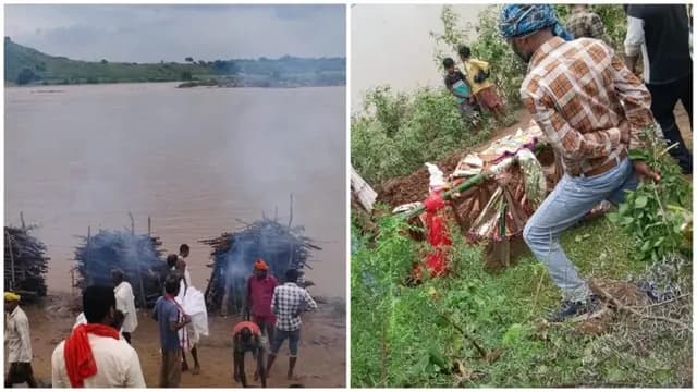 Sonbhadra News: मिर्जापुर क्रेशर हादसे में मृतकों के शव घर पहुँचते ही मचा कोहराम, चारो थे जुगैल निवासी